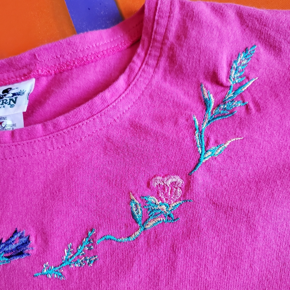 Northern reflections embroidered collar 90s - Picture 2 of 8
